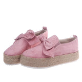 Flat Platform Shoes Woman Loafers Casual Women's Slip On Shallow Swing Moccasin Ballet Female Flats zapatos de