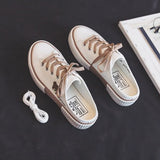 Women Canvas Shoes High Top Flat Shoes for Women White Black Sneakers Board Shoes Bear Canvas Sneakers Sneakers