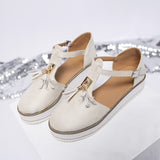 Breakj Fashion Flat-Soled Sandals Comfortable Large-Size Women's Shoes 35-43 Yards Twi-Sold Single