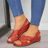 Sandals Rome Shoes Woman Wedge Summer Shoes Female Footwear Ladies Platform Drop Shipping Sandalia