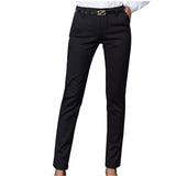 Pencil Pants 2019 Autumn High Waist Ladies Office Trousers Casual Female Slim Bodycon Pants Elastic Pantalones