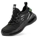 Fashion Work Boots Safety Shoes Men Steel Toe Shoes Puncture-Proof Work Sneakers Indestructible Male Shoes Adult Work