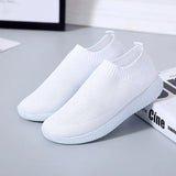 women's sneakers Vulcanized Shoes Sock Sneakers Women Slip On Flat Shoes Women Plus Size Loafers ladies shoes