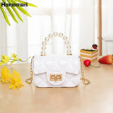 Jelly Chain Bags Pu Leather Crossbody Bags For Women 2021 Small Flap Shoulder Simple Bag Female Travel Handbags