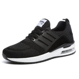Unisex Sneakers Women Running Shoes Female Sport Air Cushion Walking Shoes Breathable Light Comfortable Trainers Big Size
