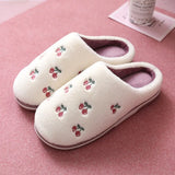 Home Slippers Women Men Winter Fur Plush Keep Warm Flat House Indoor Shoes Woman Soft Comfort Cotton Female