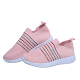 Vulcanized Shoes Casual Mesh Breathable Ladies Sneakers Running Shoes Female Spring Summer Comfortable Footwear 2021