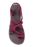 Sandals Rope Bohemia Beach Flip Flops Casual Flats Ladies Outdoor Open Toe Flat Sandals Summer 2020 Women's Fashion