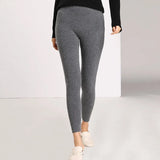 Autumn Winter Women Leggings 2021 Solid Casual Slim Pants Trousers High Waist Sportwear Ladies Ankle Length
