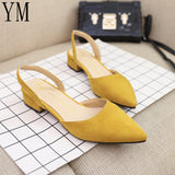 2020 Hot Sell Women Pumps Ankle Strap Thick Heel Women Shoes Square Toe Mid Heels Dress Work Pumps Comfortable Ladies Shoes 3