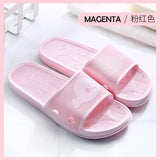 new household bathroom slippers women's summer antiskid men's home plastic soft bottom bath couple women's