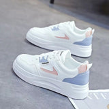 Ins Tide Base Small White Shoes Spring 2023 New Breathable Platform Women's Shoes Korean Fashion Student Board