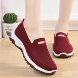 Sneakers Women Running Shoes Women Light Mesh Flats Women's Sports Shoes Slip-on Female