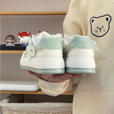 2024 New Board Shoes, Small Fragrant Style, Casual Women's Shoes, Fashionable Thick-Soled Shoes, Small White