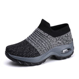 Breakj Explosion Women's Shoes Air Cushion Flying Sneakers Shoes Shoes Fashion Rocking Shoes Casual Shoes Socks