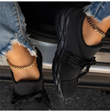Sneakers Casual Breathable Sport Shoes Autumn New Lace Up Loafers Ladies Vulcanized Sneakers Outdoor Walking Running