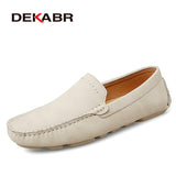 Plus Size 38~47 Men Loafers Fashion Summer Casual Shoes Classics Lightweight Men Driving Shoes Non-slip Flat
