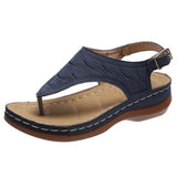 Women Platform Shoes Summer Open Toes Sandals For Women Retro Women's Sandals Leisure Shoes Ladies Slip-On Female