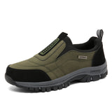 Breakj Spring And Autumn Men's Leisure Middle-Aged And Elderly Hiking Shoes Hiking Shoes Lightweight Plus 49 Solid Men's