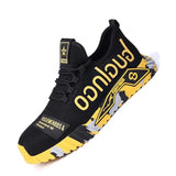 Safety Shoes Fashion Work Shoes Men New Steel Toe Shoes Puncture Proof Work SneakerS Male Flats Men Work Safety Boots