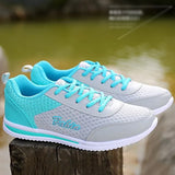 New Woman Casual Shoes Breathable Women Shoes Mesh Female Fashion Sneakers Women Chunky Sneakers Shoes Sapato