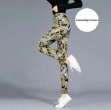New Brands Women Leggings High Elastic Skinny Camouflage Legging Spring Autumn Leggins Slimming Women Leisure