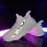 Arrivals Running Shoes Breathable Couples Sneakers White Mesh Trainers Light Outdoor Sports Sneakers Running Designer