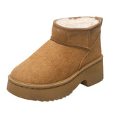 Breakj Snow Boots Women 2025 Winter New High And Coarse And Thicken Thick To Keep Warm Fur One Snow