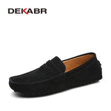 Size 49 Men Casual Shoes Fashion Men Shoes Genuine Leather Men Loafers Moccasins Slip On Men's Flats Male Driving