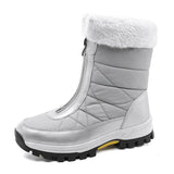 Breakj Cotton Shoes Women's New Casual Fashion Umbrella Rag Wool Thick To Keep Warm Snow Boots Cotton