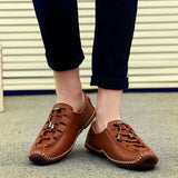 o'clock Fashion Hot-sale Men Shoes British Style Comfortable Lace-up Male Flats Sneakers Casual Hard-Wearing Light