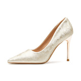 Chinese Style Sharp Thin Heel Single Shoes Beautiful High-End With Horse-Faced Skirt Temperament Cheongsam High-Heeled