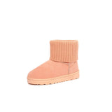 Snow Boots For Women Thick Plush Warm Ladies Ankle Boots Slip On Solid Classic Female Short Booties Non-slip Woman