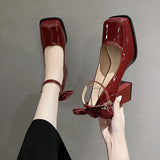 Breakj Head Mary Jane 2024 Spring Autumn New Fashion High Heel Princess Barbie Shoes Waterproof Platform High Heels