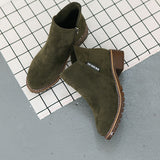 Breakj Women's Shoes 2023 Autumn And Winter New Frosted Women's Boots Short Boots British Martin Boots Women Fashion Thick And Thick Bottom Tide Cotton