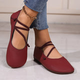 Breakj Soft Leather Soft Sole Single Shoes Women's 2024 Summer Shallow Foot Pedal Flat Casual Lazy