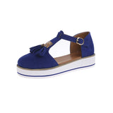 Breakj Fashion Flat-Soled Sandals Comfortable Large-Size Women's Shoes 35-43 Yards Twi-Sold Single