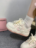 Korean Version Of Thick-Soled Small White Shoes Children's Autumn Breathable New Love Shoes For All Kinds Of Students' Sports Board