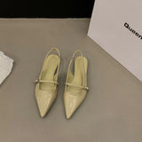 Shoes 2023 New Spring And Summer Pointed Temperament Small Single