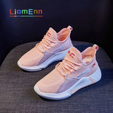 Women's Sneakers 2021 Light Running Sport Shoes Woman Yellow White Pink Breathable tenis Trainers Vulcanized Basket