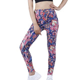 Gradient Legging Women Trousers Athletic Yuga Pants Push Up Leggins Fitness Gym Sport Running High Waist