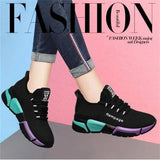 Platform Sneakers 2020 New Spring Fashion Women Casual Shoes Breathable Mesh Shoes Woman Black Sneakers Tenis