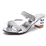 Version Of The New Summer 2023 Ladies Cool Slippers With Women's Shoes Water Burg Fish Mouth Large Size Cool Slippers