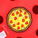 Foods Shoe Charms Cute Sushi Cookies Ice Cream Cake PVC Shoes Accessories Decoraciones for Croc Buckle jibz Kids
