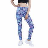 Gradient Legging Women Trousers Athletic Yuga Pants Push Up Leggins Fitness Gym Sport Running High Waist