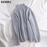 Sweater Women Pullover Casual Turtleneck Long Sleeve chic loose 2021 Knit Sweater Female Jumpers soft