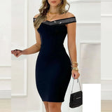 Lady Fashion Leopard Print Sleeveless Sling Party Dress V-Neck Bodycon Bag Hip Dresses Women Sexy Wrap Backless Shiny Mini