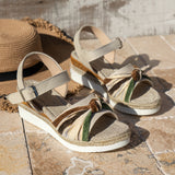 High-Height Fish-Mouthed Sandals Women Dew Slope And Buckle Beach Cool Slippers