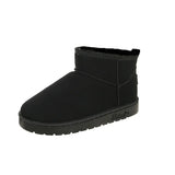Winter New Thick-Soled Large-Size Lovers Plush And Thickened Warm Cotton Boots Leisure Korean Version Of Snow