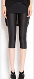 Summer Fluorescent Shiny Leggings Women Spandex Shinny Pant Elasticity Casual Trousers High Waist